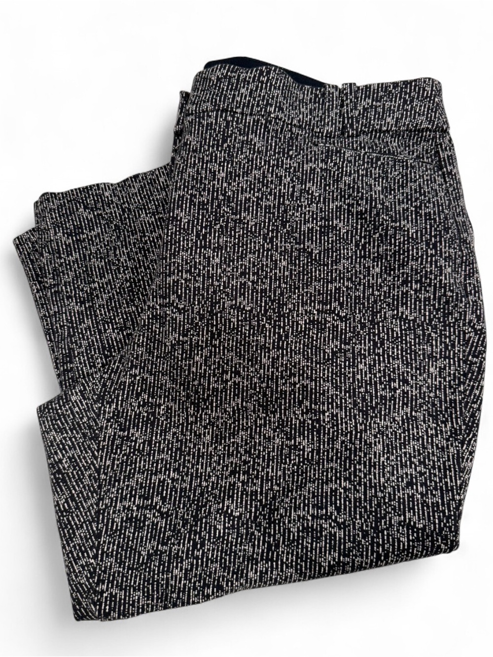 Lane Bryant The Allie Crop Pants - Size 18 - Professional Stretch Micro-Print